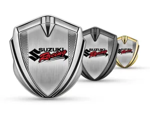 Suzuki Emblema Coche Insignia Lujoso Acabado Aleación Diseño